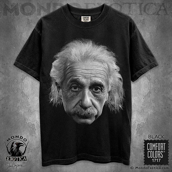 Albert Einstein Face T-Shirt