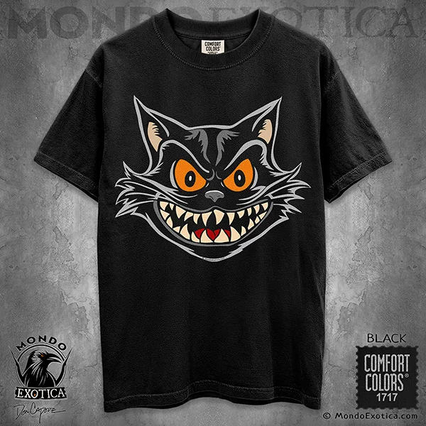Black Cat Halloween T-Shirt