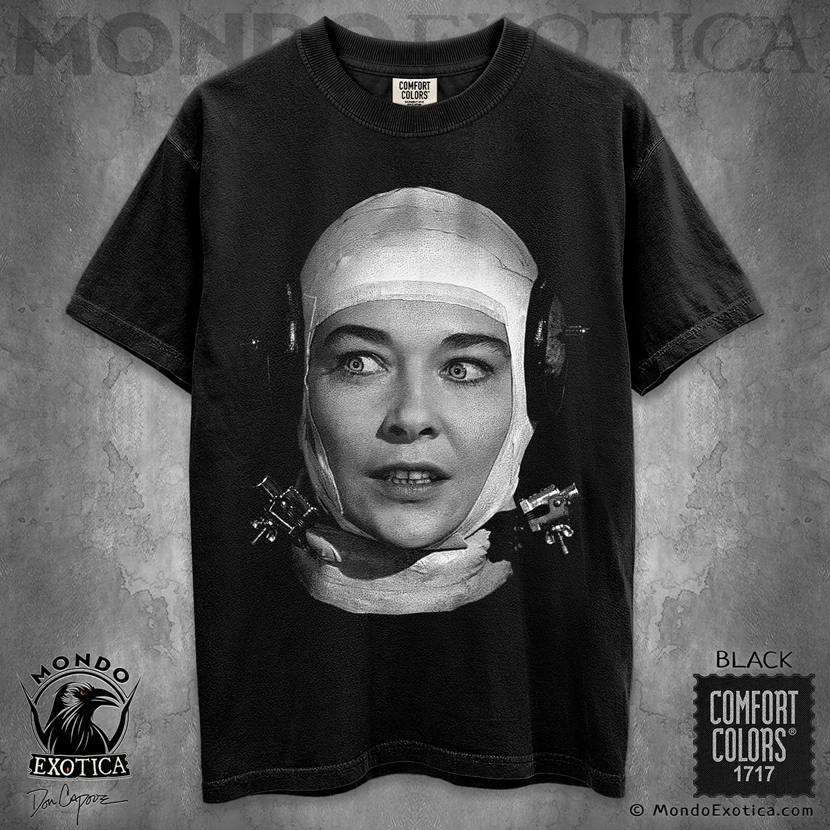 The Brain That Wouldn't Die T-Shirt featuring classic 1962 cult horror artwork by Don Capone