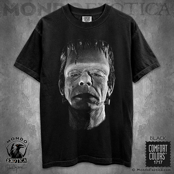 Frankenstein Shirt Glenn Strange Monster Art