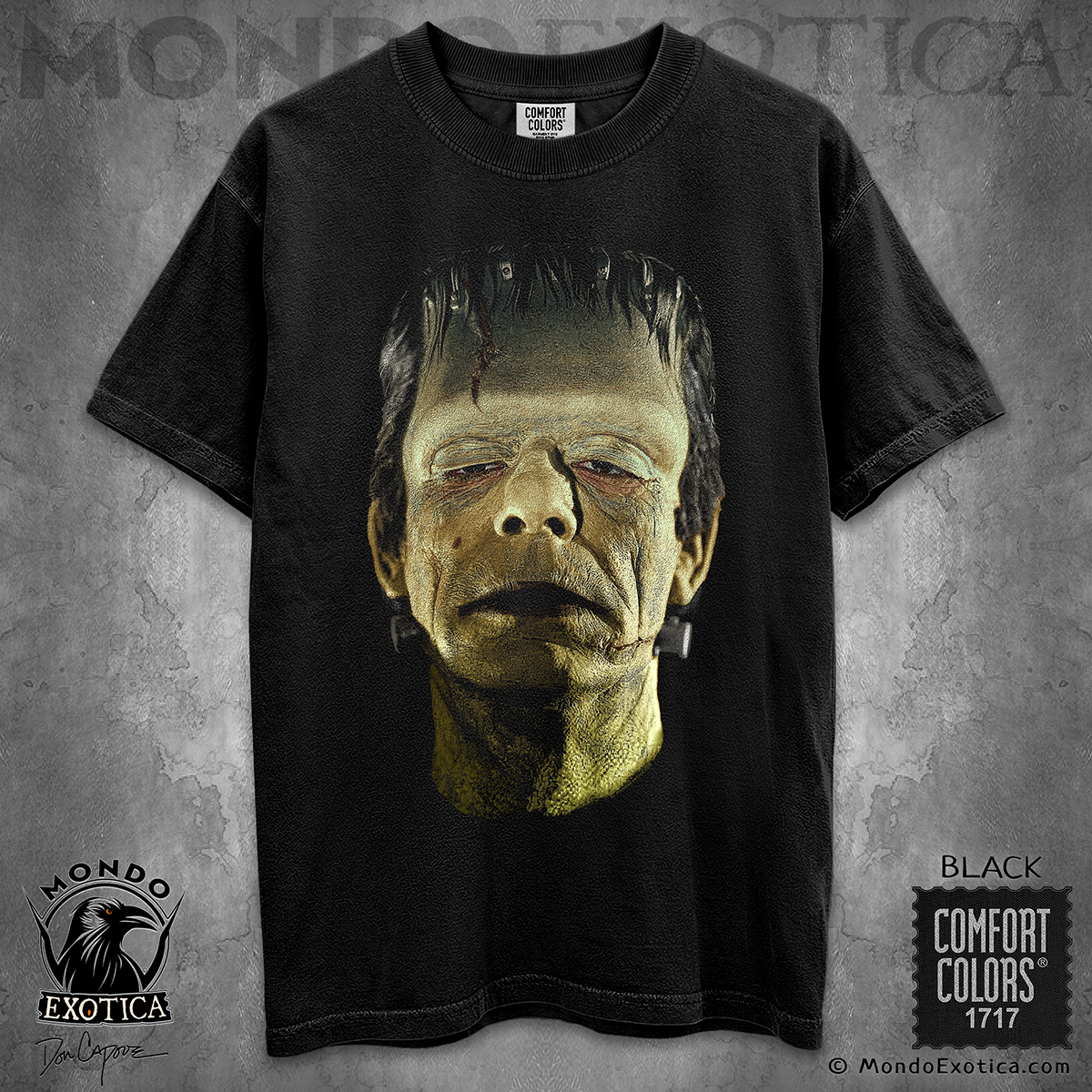 Frankenstein T-shirt Glenn Strange Monster Original Art design
