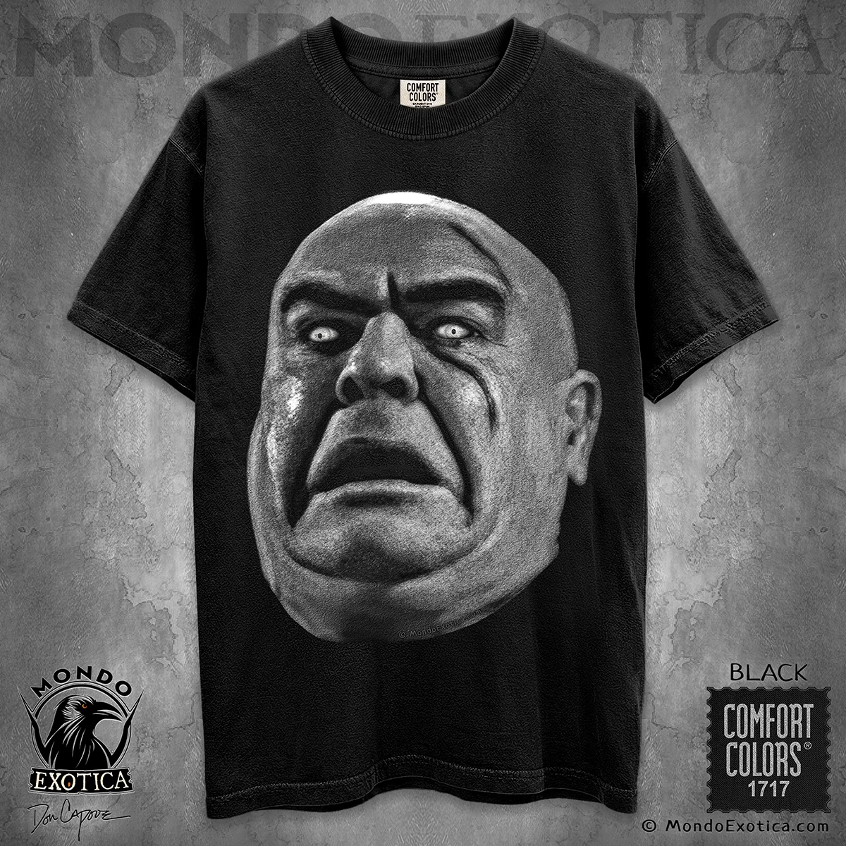 Tor Johnson Plan 9 From Outer Space T-Shirt featuring classic horror artwork