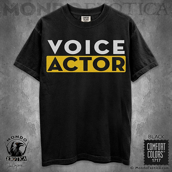 Voice Actor T-Shirt